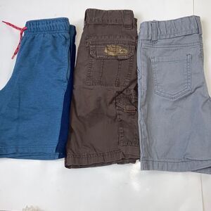 Set 3Pc Boys Shorts Size 6/7 Cat Jack & 365 Kids & Tony Hawk